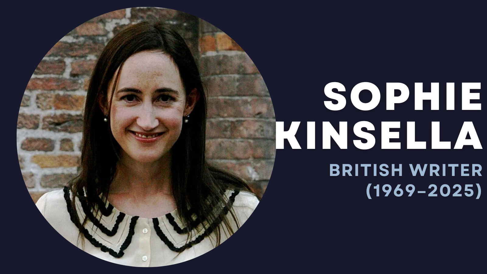 Remembering Sophie Kinsella: A Light, a Laugh, and a Legacy of Joy