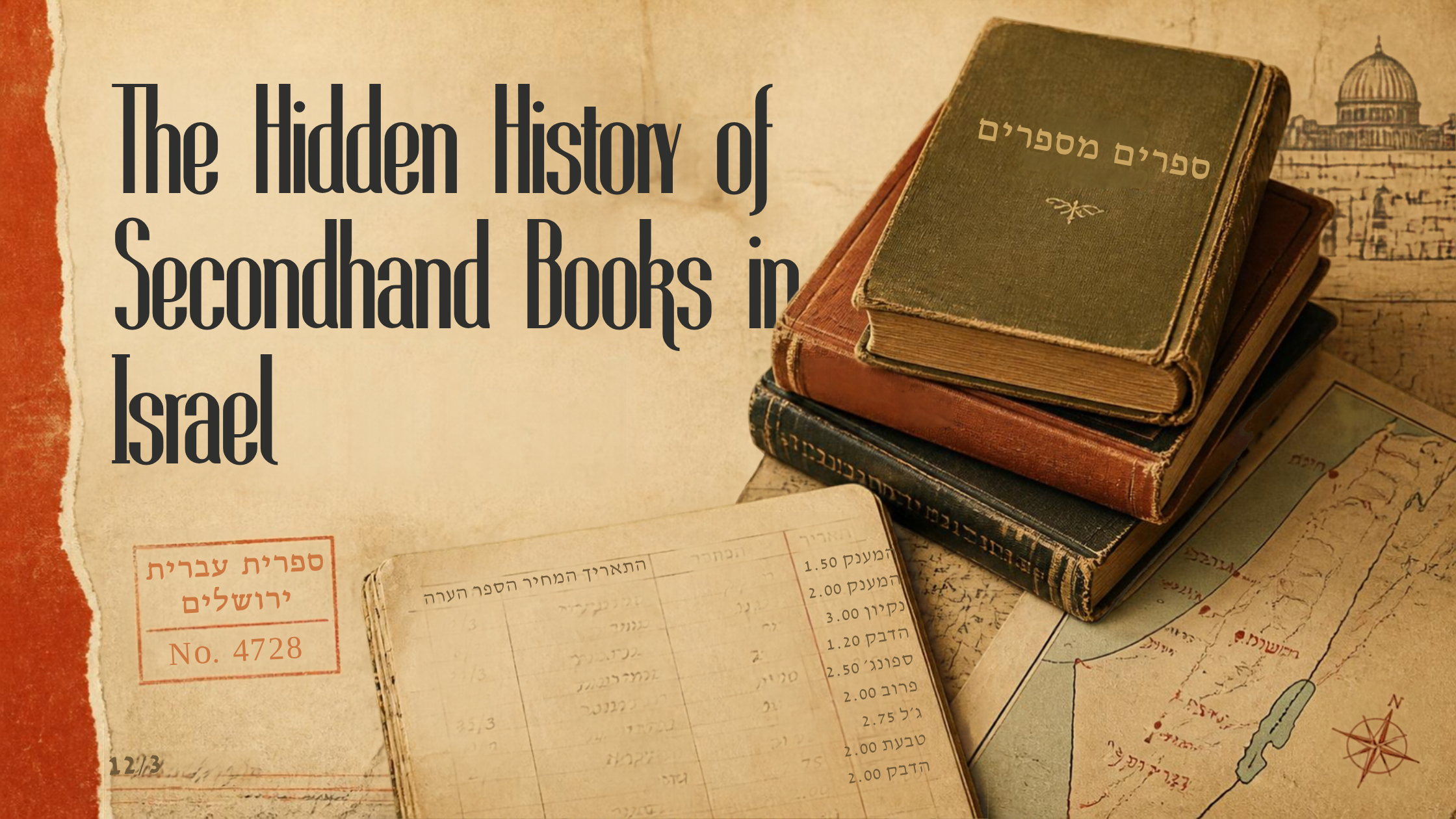 The Hidden History of Secondhand Books in Israel
