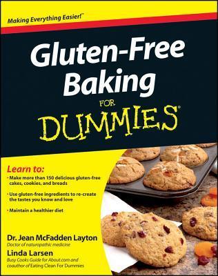 Gluten-Free Baking for Dummies Dr Jean McFadden Layton and Linda Larsen More than 150 tasty recipes for gluten-free bakingImagine baking without flour. Impossible, right? Essentially, that's what you're doing when you bake gluten-free. Sure, there are rep