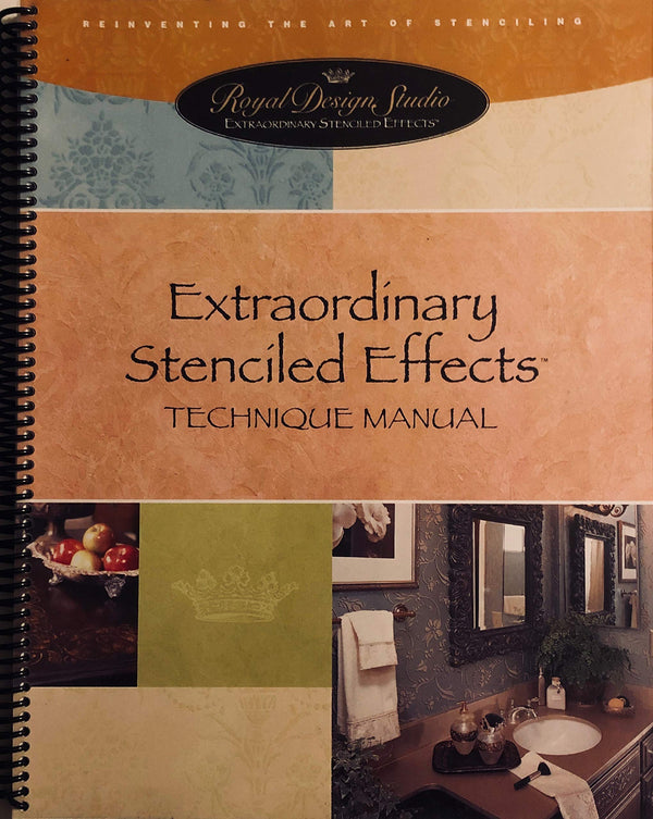 Extraordinary Stenciled Effects Technique Manual