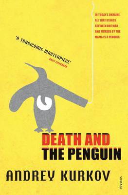 Death and the Penguin Andrey Kurkov Viktor is an aspiring writer with only Misha, his pet penguin, for company. Although he would prefer to write short stories, he earns a living composing obituaries for a newspaper. He longs to see his work published, ye