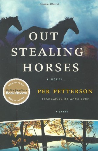 Out Stealing Horses Per Petterson We were going out stealing horses. That was what he said, standing at the door to the cabin where I was spending the summer with my father. I was fifteen. It was 1948 and oneof the first days of July.Trond's friend Jon of