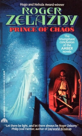 Prince of Chaos (The Chronicles of Amber #10) Roger Zelazny Since the publication of Nine Princes in Amber in 1970, Zelazny's tales of adventure in this intriguing world have achieved international renown and enduring popularity. Now he has written the te