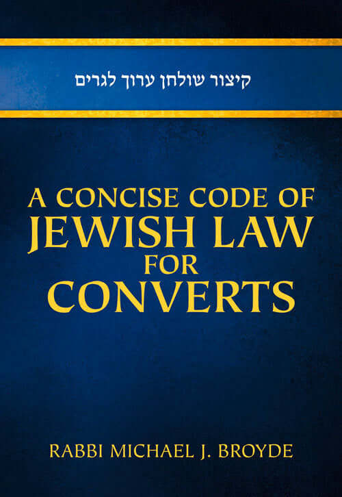 A Concise Code of Jewish Law for Converts Rabbi Michael J Broyde While the topic of conversion in Judaism has been extensively covered, no one has explored the particular laws related to after conversion. In A Concise Code of Jewish Law for Converts , Mic