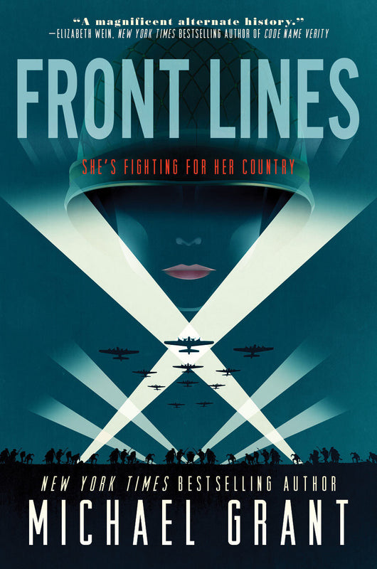 Front Lines Michael Grant Perfect for fans of Girl in the Blue Coat, Salt to the Sea, and The Boy at the Top of the Mountain, New York Times bestselling author Michael Grant unleashes an epic, genre-bending, and transformative new series that reimagines W