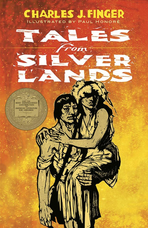 Tales from Silver Lands Charles J Finger Atmospheric woodcuts illustrate this Newbery Award–winning collection of 19 South American folktales. Charles J. Finger heard the tales firsthand from native storytellers, whose fables of talking animals, witches,