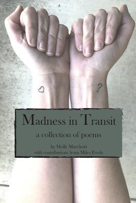 Madness in Transit Molly Marchetti A book of poems by Molly Marchetti. All poems are freestyle, most don't rhyme and some contain profanity. Enjoy. January 9, 2018 by Lulu.com