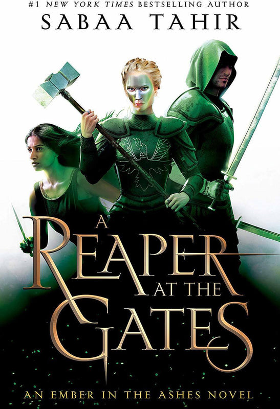 A Reaper at the Gates (An Ember in the Ashes #3 Sabaa Tahir The highly anticipated third book in Sabaa Tahir's New York Times bestselling EMBER QUARTET.Beyond the Empire and within it, the threat of war looms ever larger.The Blood Shrike, Helene Aquilla,