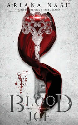 Blood and Ice (Silk and Steel #3) Ariana Nash An elven assassin. A dragon prince.Three days they had together.Three days was not enough.There's a traitor among the elves. A traitor who will stop at nothing to see Eroan pay for the crime of loving a dragon