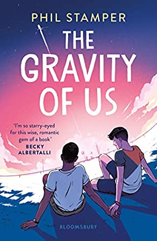 The Gravity of Us Phil Stamper In this smart, heart-warming YA debut perfect for fans of Becky Albertalli and Adam Silvera, two teens find love when their lives are uprooted for their parents' involvement in a NASA mission to Mars.Cal wants to be a journa