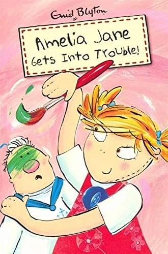 Blyton: Amelia Jane Gets Into Trouble Enid Blyton New editions, with new illustrations and new format, of all four Amelia Jane titles. Amelia Jane is big, bad and the terror of the toy cupboard! In this book, Sidney, the selfish teddy bear, has just come