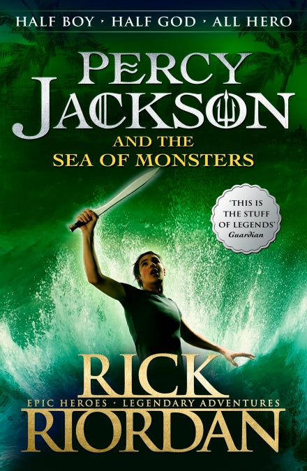 The Sea of Monsters (Percy Jackson and the Olympians #2) Rick Riordan YOU CAN'T TELL BY LOOKING AT ME THAT MY DAD IS POSEIDON, GOD OF THE SEA.It's not easy being a half-blood these days. Even a simple game of dodgeball becomes a death match against an ugl