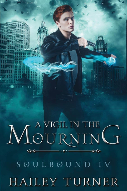 A Vigil in the Mourning (Soulbound #4) Hailey Turner The devil you know is never the one you should trust. Special Agent Patrick Collins is dispatched to Chicago, chasing a lead on the Morrígan’s staff for the joint task force. Needing a cover for his pre