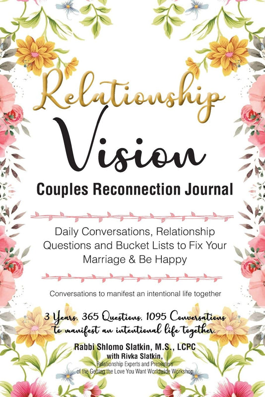 Reconnection Journal: Daily Conversations, Relationship Questions and Bucket Lists to Fix Your Marriage & Be Happy: Conversations to manifest an intentional life
