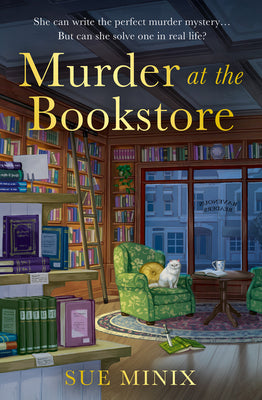 Murder at the Bookstore (The Bookstore Mystery #1) Sue Minix Crime writer Jen returns to her small hometown with a bestselling book behind her and a bad case of writer’s block. Finding sanctuary in the local bookstore, with an endless supply of coffee, Je