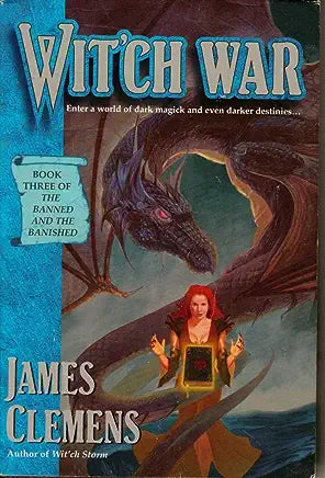 Wit'ch War (The Banned and the Banished #3) James Clemens In her hands, the young wit'ch Elena holds the awesome energies of blood magick--and more. For the fate of all Alasea hinges on her recovery of the Blood Diary, a potent talisman forged five hundre