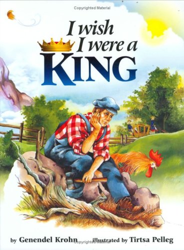 I Wish I Were a King Genendel Krohn This enchanting story tells the tale of a simple man's quest to be everything but what he is. The sun, cloud, rain, and wind all help tell this timeless tale of attaining contentment. The splendid, full-color illustrati