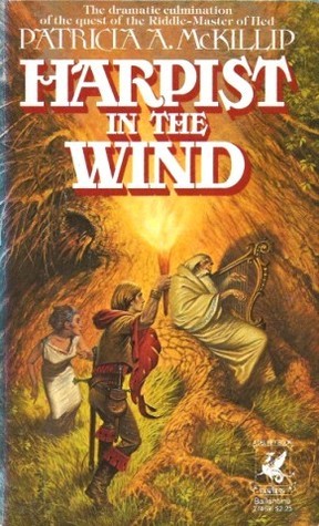 Harpist in the Mind (Riddle-Master #3) Patricia A McKillip In the midst of conflict and unrest the Prince of Hed solves the puzzle of his future when he learns to harp the wind, discovers who the shape changers are, and understands his own relationship to