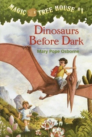 Dinosaurs Before Dark (Magic Tree House #1) Mary Pope Osborne Jack and Annie's very first fantasy adventure in the bestselling middle-grade series—the Magic Tree House!Where did the tree house come from?Before Jack and Annie can find out, the mysterious t