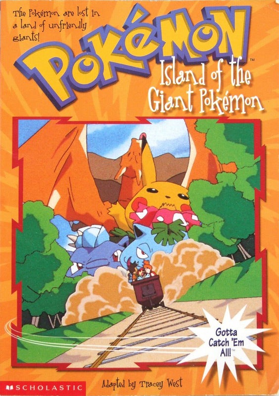 Island of the Giant Pokemon (Pokemon Chapter Book #2) Tracey West Gotta read 'em all!Ash and Pikachu are invited to a Pokemon party on a cruise ship. But they've been tricked by the evil Team Rocket, who plan to steal all the Pokemon on board!Things get w