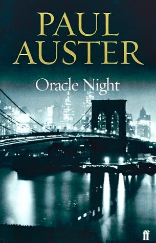 Oracle Night Paul Auster Several months into his recovery from a near-fatal illness, novelist Sidney Orr enters a stationery shop in the Cobble Hill section of Brooklyn and buys a blue notebook. It is September 18, 1982, and for the next nine days Orr wil