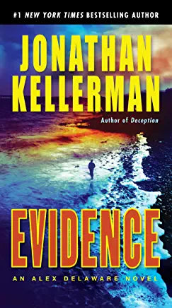 Evidence (Alex Delaware #24) Jonathan Kellerman In a half-built mansion in Los Angeles, a watchman stumbles onto the bodies of a young couple—murdered and left in a gruesome postmortem embrace. Veteran homicide cop Milo Sturgis is shocked at the sight: a