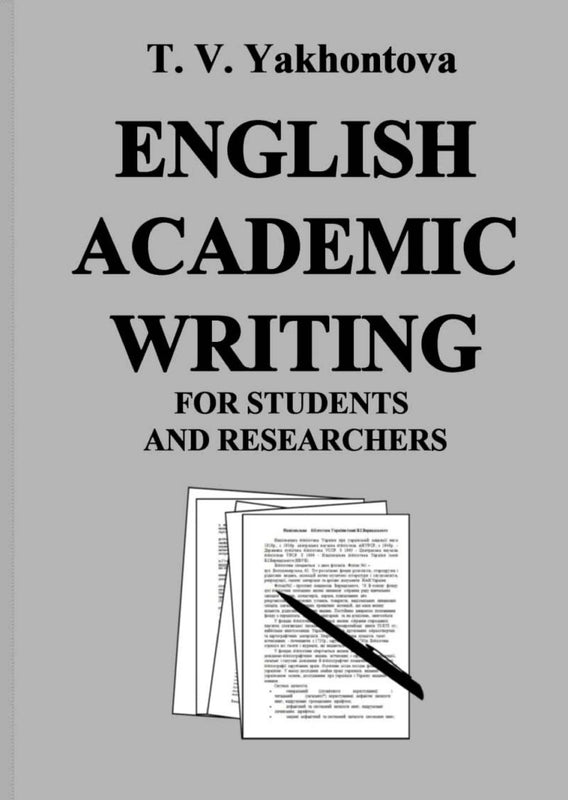 English Academic Writing for Students and Researchers