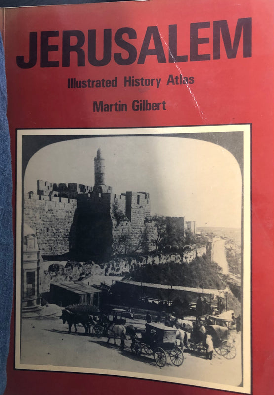 Jerusalem: Illustrated History Atlas Martin Gilbert This unique Atlas traces the history of Jerusalem from biblical times to the present day. Each map is illustrated by a facing page of prints or photographs, to give a complete pictorial and cartographic