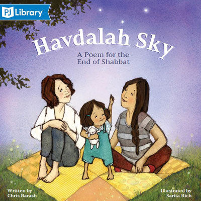 Havdalah Sky NOTE: Only ONE free book is allowed per order. Chris Barash Shabbat, the Jewish Sabbath, is a time for cozy family togetherness. But come Saturday evening, Shabbat is over. The family in the story, a young girl joined by her Mama, Ima, Savta,