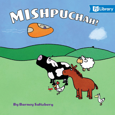 Michpuchah! NOTE: Only ONE free book is allowed per order. Barney Saltzberg Baa! Moo!...Mishpuchah? When an extraterrestrial visitor arrives at a farm full of animals, each with their own way of speaking, communication seems impossible...but family is som