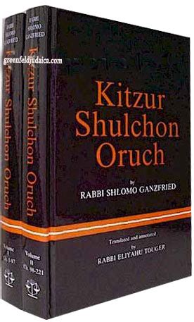 Kitzur Shulchon Oruch 2 Volumes