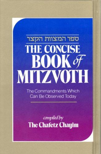 The Concise Book of Mitzvoth