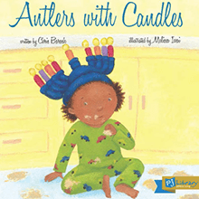 Antlers with Candles NOTE: Only ONE free book is allowed per order. Chris Barash Everything looks new when seen from a child’s perspective, including menorahs, dreidels, and latkes. But family togetherness is something everyone understands. PJ Library 201