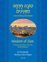 Wisdom of Zion: Proverbs and Idioms from the Jewish Bookcase