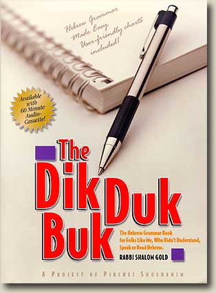The DikDuk Bul: The Hebrew Grammar Book for Folks Like Me, Who Didn't Understand, Speak or Read Hebrew