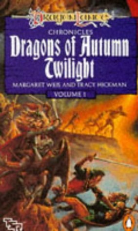 Dragons of Autumn Twilight (Dragonlance: Chronicles #1) Margaret Weis and Tracy Hickman This Dungeons & Dragons-inspired fantasy adventure is the first installment in the beloved Dragonlance Chronicles, set in the magical world of Krynn.Once merely creatu