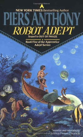 Robot Adept (Apprentice Adept #5) Piers Anthony Proton and Phaze, parallel worlds of science and magic, are ripe with the seeds of revolution. Mach, a brave and sensitive robot from Proton, and his alternate self, magical Bane from Phaze, hold the power t