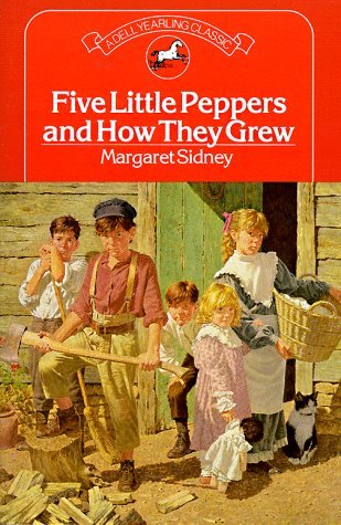 Five Little Peppers and How they Grew Margaret SidneyPolly and Ben Pepper are full of secret plans to surprise Mamsie. But it's hard to come up with ideas for presents when there isn't even enough money for the children to go to school.Since their father