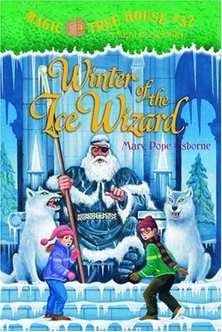 Winter of the Ice Wizard (Magic Tree House Merlin Missions #4) Mary Pope Osborne A chilling rescue mission!Merlin the magician and Morgan le Fay have disappeared! To find them, Jack and Annie journey with their friends Teddy and Kathleen to the Land-Behin