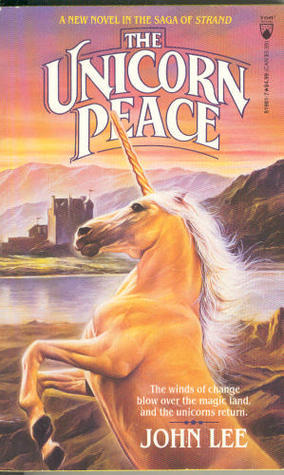 The Unicorn Peace (Unicorn Saga #4) John Lee A new novel in the saga of Strand, the popular fantasy series about unicorns. The war against the Outlanders is over and Jarrod Courtak is now a senior mage. He and Marianne, the only humans who can communicate