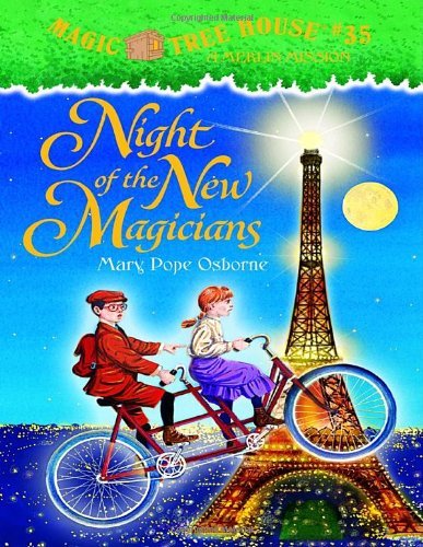 Night of the New Magicians (Magic Tree House Merlin Missions #7) Mary Pope Osborne Merlin sends Jack and Annie on a mysterious mission to Paris, France, over a 100 years ago. There they must find four magicians and give them an urgent message from Merlin