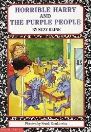 Horrible Harry and the Purple People (Horrible Harry #8) Suzy Kline Everyone knows Harry has a HUGE imagination. but this time he's gone too far. Purple People? That only he can see? No one in Room 2B believes Harry, not even Doug, his best friend. But th