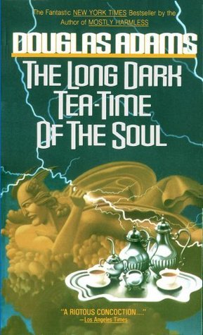 The Long Dark Tea-Time of the Soul (Dirk Gently #2) Douglas Adams When a passenger check-in desk at London's Heathrow Airport disappears in a ball of orange flame, the explosion is deemed an act of God. But which god, wonders holistic detective Dirk Gentl