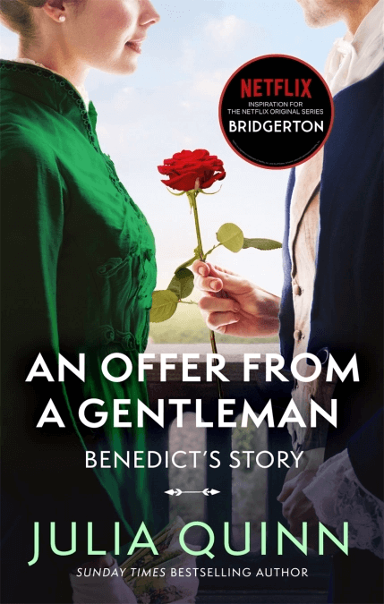 An Offer from a Gentleman (Bridgertons #3) Julia Quinn Will she accept the offer before the clock strikes midnight?Sophie Beckett never dreamed she'd be able to sneak into Lady Bridgerton's famed masquerade ball. Though the daughter of an earl, Sophie has