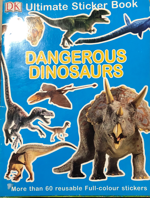 Ultimate Sticker Book: Dangerous Dinosaurs DK Publishing 2009