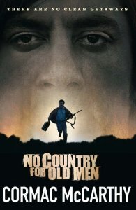 No Country for Old Men Cormac McCarthyLlewelyn Moss, hunting antelope near the Rio Grande, has made a grim discovery - a load of heroin, $2 million in cash and a lot of dead bodies. He has two choices - leave the scene as he found it, or cut the money and