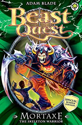 Mortaxe the Skeleton Warrior (Beast Quest Special Bumper Edition #7) Adam Blade Battle Beasts and fight Evil with Tom and Elenna in the bestselling adventure series for boys and girls aged 7 and up!Mortaxe the Skeleton Warrior has risen from the grave. He