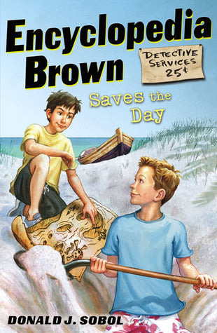 Encyclopedia Brown Saves the Day (Encyclopedia Brown #7) Donald J SobolAs Idaville’s ten-year-old star detective, Encyclopedia has an uncanny knack for trivia. With his unconventional knowledge, he solves mysteries for the neighborhood kids through his ow