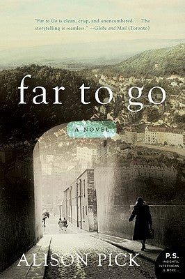 Far to Go Alison PickThe Man Booker Prize finalist Far to Go by acclaimed author Alison Pick is historical fiction at its very best.When Czechoslovakia relinquishes the Sudetenland to Hitler, the powerful influence of Nazi propaganda sweeps through towns