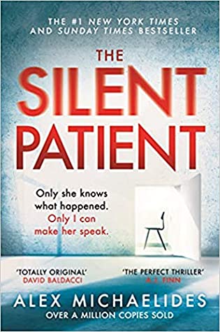 The Silent Patient Alex MichaelidesAlicia Berenson lived a seemingly perfect life until one day six years ago.When she shot her husband in the head five times.Since then she hasn't spoken a single word.It's time to find out why.